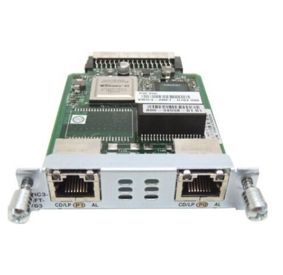 VWIC3-2MFT-G703 Cisco Voice/WAN Card 2 T1/E1 Interfaces voor Cisco ISR 2 1900/2900/3900 Series Platform
